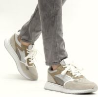 DSTRCT Sneaker Heren Grijs/Taupe
