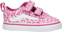 Vans Ward V Animal Pop Klittenband Sneaker Meisjes Roze