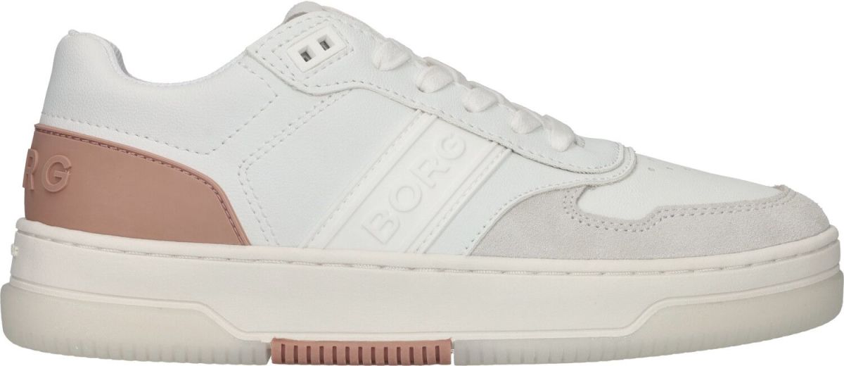 Bjorn borg T2300 sneakers wit/zalmroze