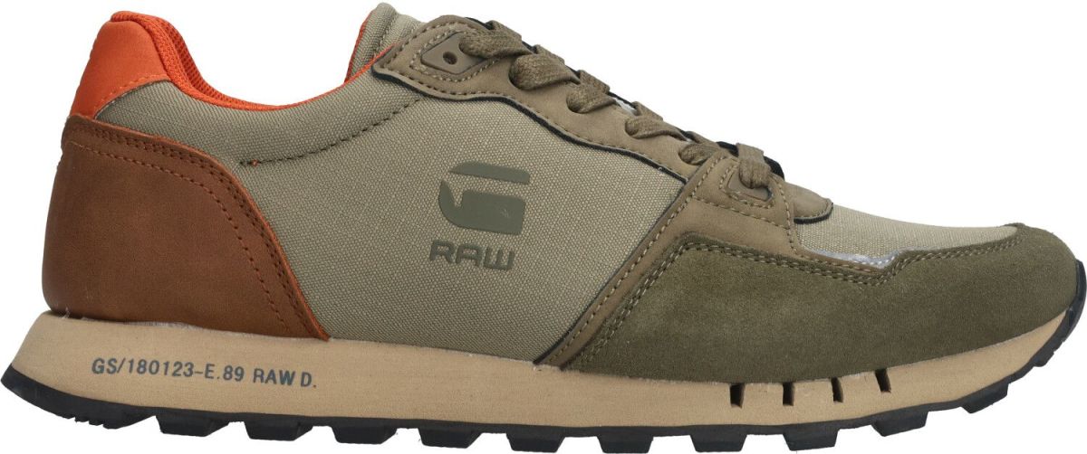 G-star Raw sneakers groen/oranje