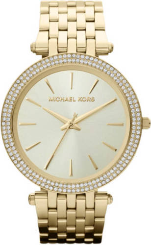 Michael Kors horloge MK3191 Darci goud