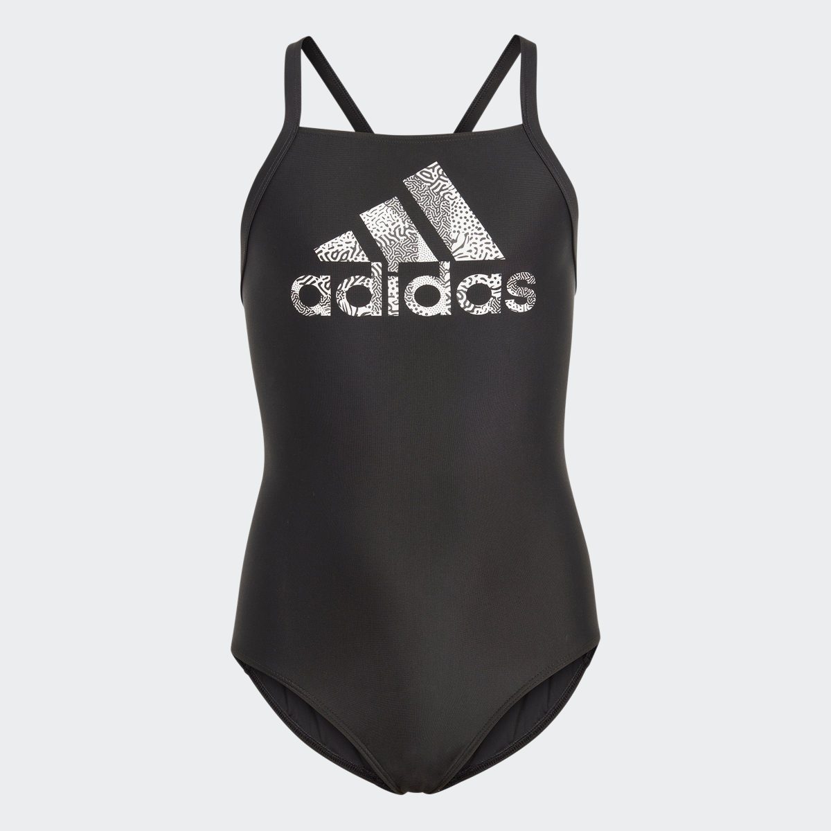 adidas Performance Infinitex sportbadpak zwart/wit