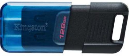 Kingston Technology DataTraveler 80 USB flash drive 128 GB USB Type-C 3.2 Gen 1 (3.1 Gen 1) Zwart, B