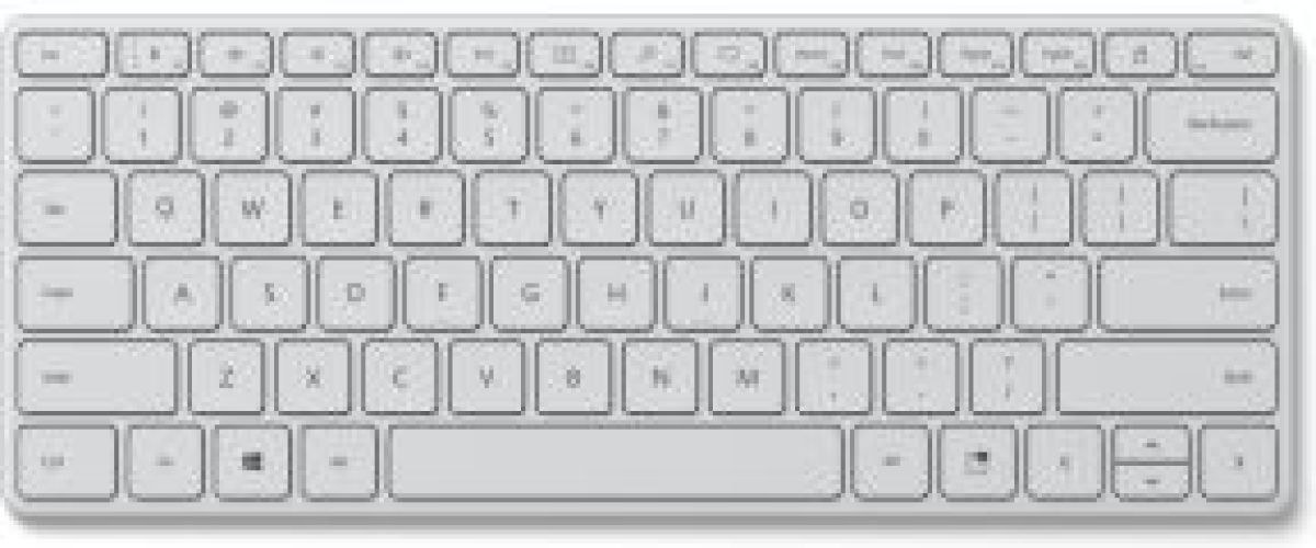 Microsoft Designer Compact toetsenbord Bluetooth QWERTY UK International Wit