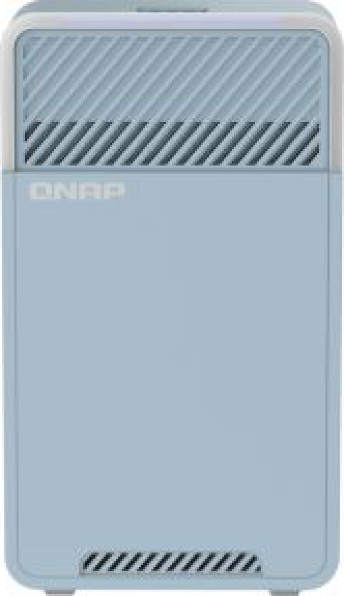 QNAP QMiro-201W draadloze router Gigabit Ethernet Dual-band (2.4 GHz / 5 GHz) Blauw