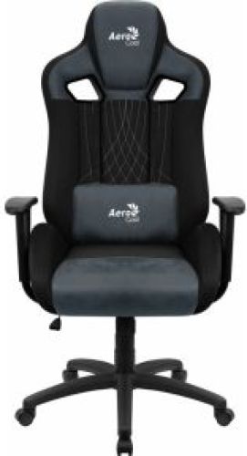 AeroCool EARL AeroSuede Universele gamestoel Zwart, Blauw