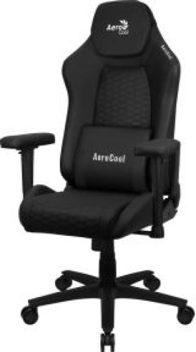 AeroCool CROWNBK gamestoel Universele gamestoel Gecapitonneerde zitting Zwart