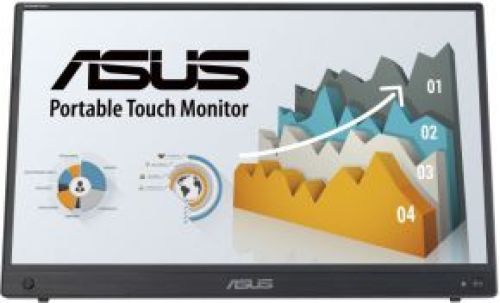 Asus ZenScreen MB16AHT 39,6 cm (15.6 ) 1920 x 1080 Pixels Full HD Touchscreen Zwart