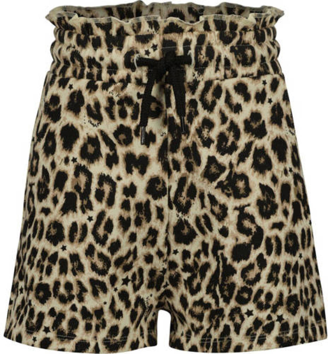 Vingino short met panterprint bruin/zwart