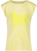 Vingino T-shirt met tekst lichtgeel