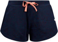 Retour Denim short Toulouse met all over print donkerblauw