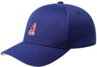 Kangol pet Flexfit met logo donkerblauw