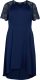 Zizzi A-lijn jurk MANGELINE met kant donkerblauw
