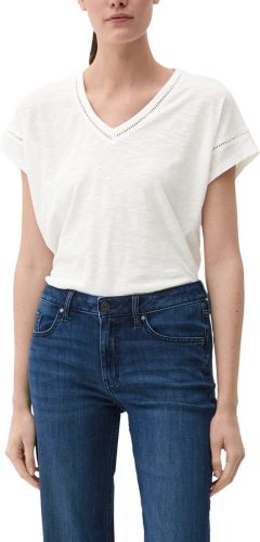s.Oliver RED LABEL top met open detail ecru