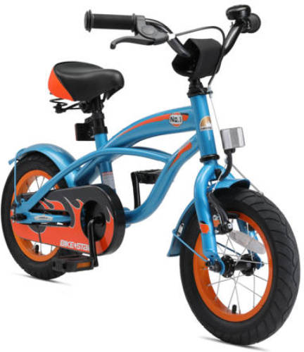 Bikestar Cruiser kinderfiets 12 inch blauw