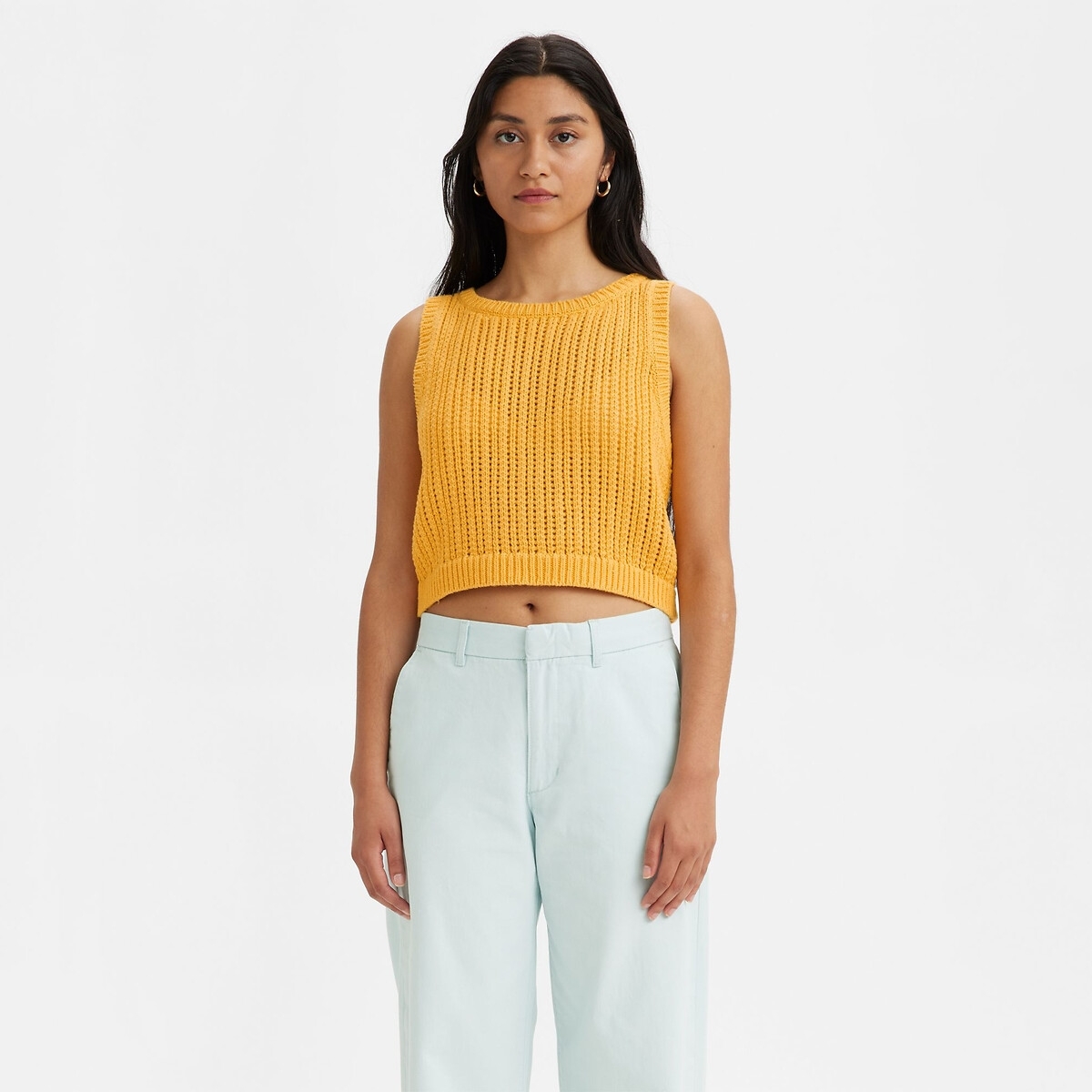 Levi's Cropped trui, zonder mouwen