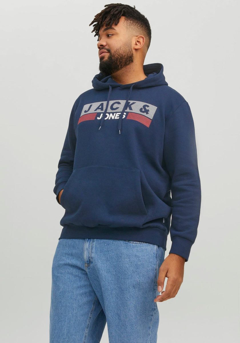 Jack & Jones PlusSize Hoodie JJECORP LOGO SWEAT HOOD NOOS PLS