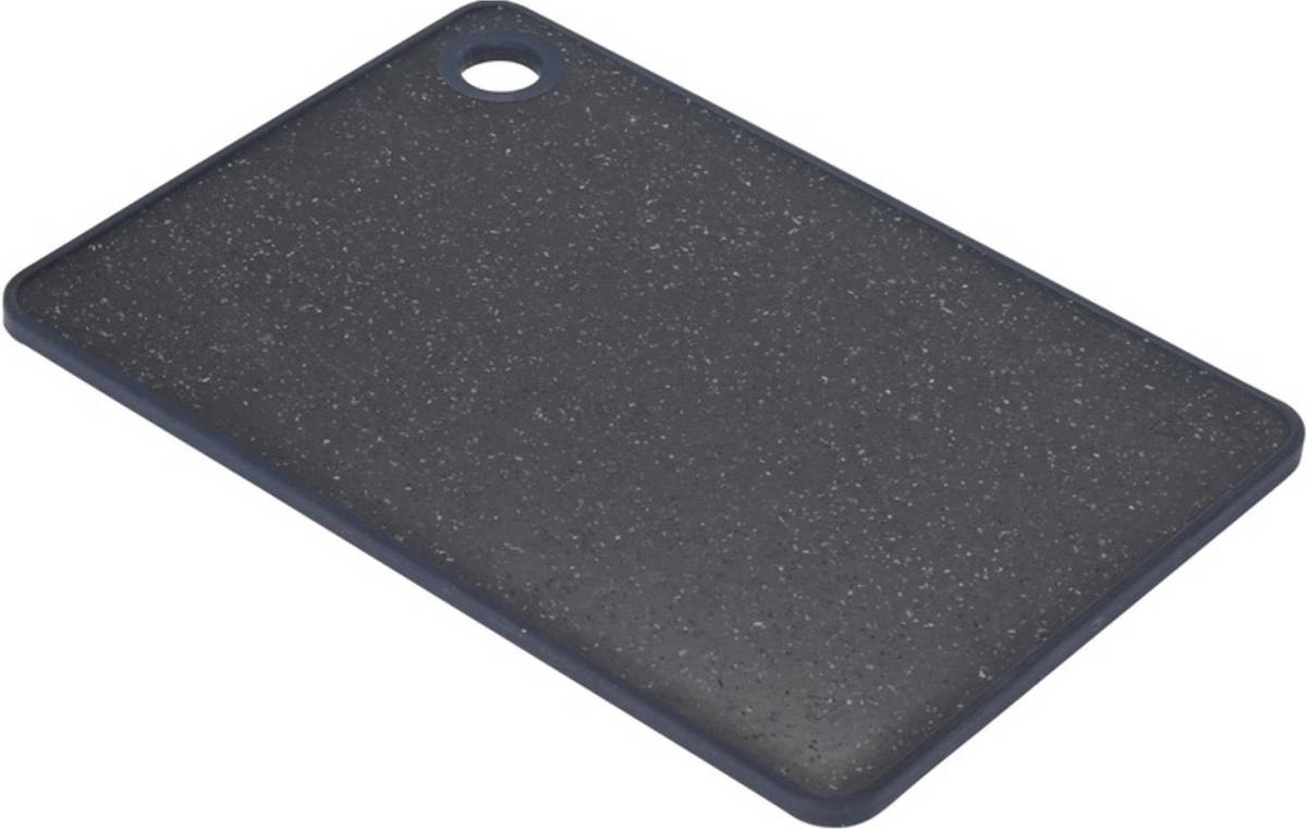 Excellent Houseware Snijplank Zwart Gemeleerd 23 Cm - Snijplanken