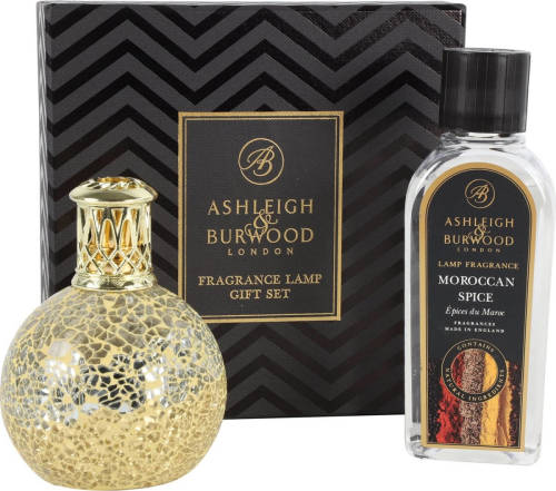 Ashleigh & Burwood - Olie Moroccan Spice 250 Ml + Geurlamp Little Treasure - Gift Set