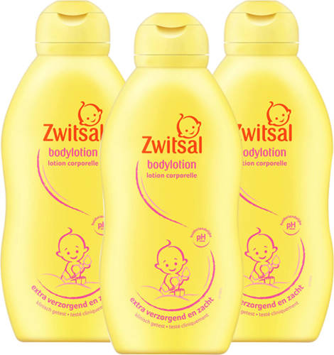 Zwitsal - Bodylotion - 3 X 400ml