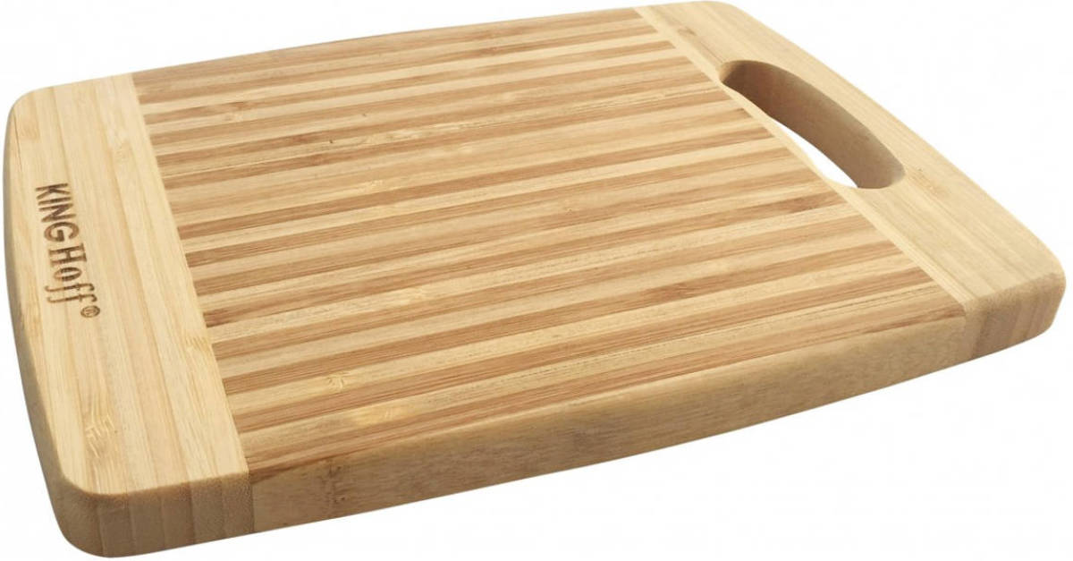 KINGHOFF 1141 - Snijplank - Bamboe - 33x23x1,8cm