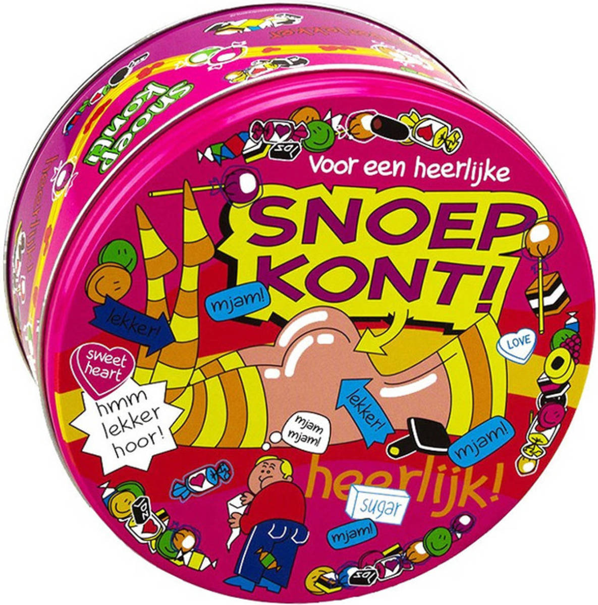 Paperdream Snoepkont Snoeptrommel Kado 14 X 7,5 Cm - Cadeau Blikken