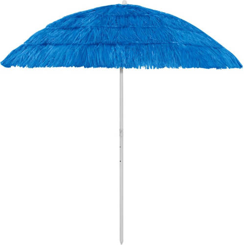 VidaXL Strandparasol Hawaï 240 Cm Blauw