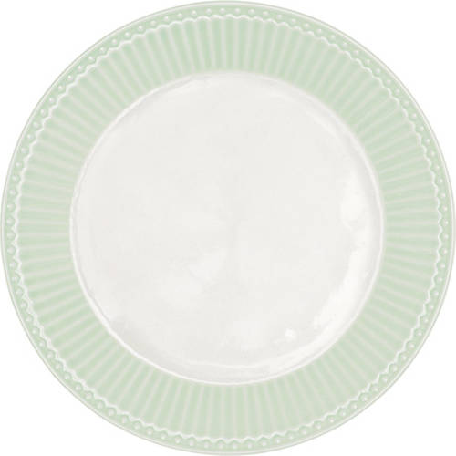 GreenGate Ontbijtbord Alice Licht Groen Ø 23 Cm