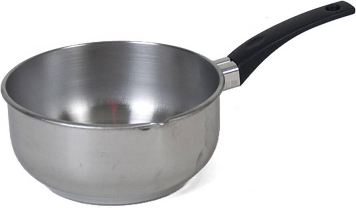 Gerim Rvs Steelpan/sauspan Van 14 Cm - Steelpannen