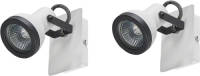 Beliani Baro - Spotlampen-wit-ijzer