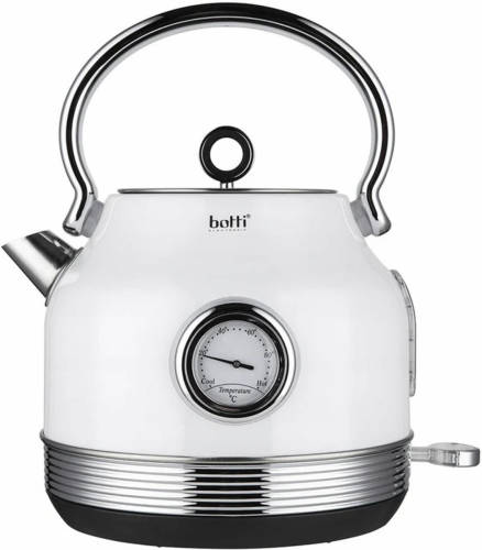 Botti Royal Line Proffesionele Waterkoker Klassiek Design 1,7l Met Thermometer