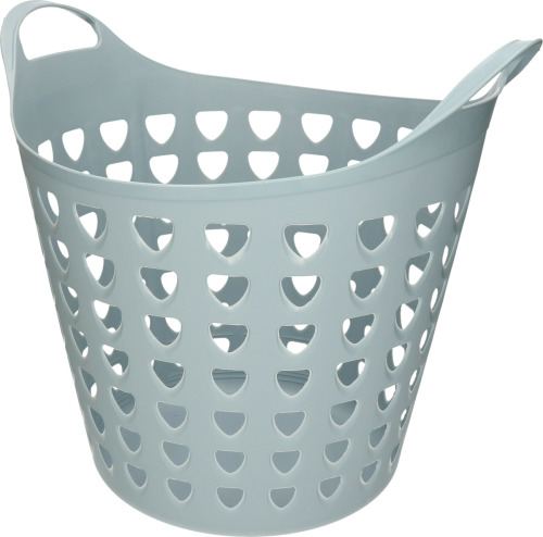 Bell Flexibele Wasmand Rond Blauw Met Gaten 26 Liter - D45 X H40 Cm - Wasmanden