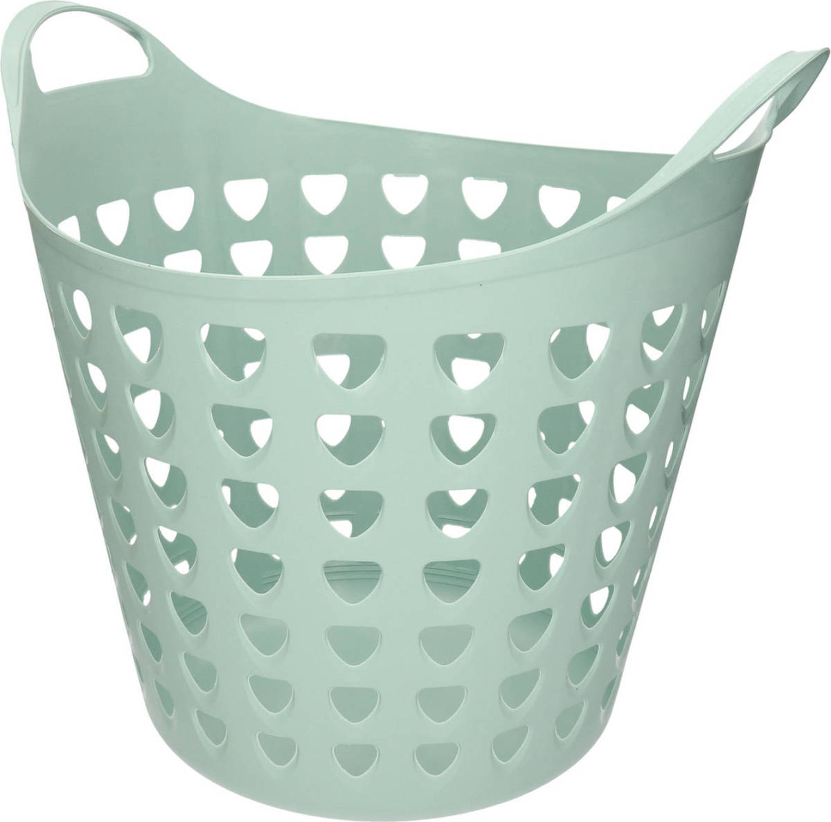 Bell Flexibele Wasmand Rond Groen Met Gaten 26 Liter - D45 X H40 Cm - Wasmanden