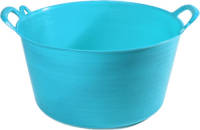 Forte Plastics Flexibele Emmer/wasmand Blauw 26 Liter - Wasmanden