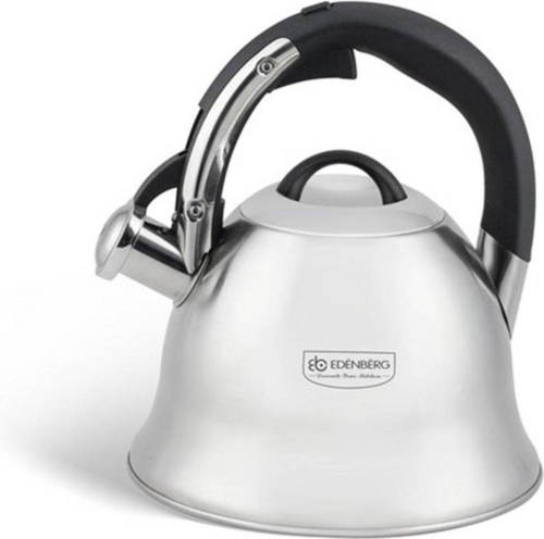 EDENBERG Classic Line - Fluitketel Rvs - 3.0 Liter