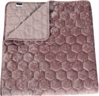 Unique Living Peggy - Bedsprei - Eenpersoons - 170x220 Cm - Purple