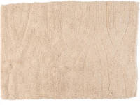 Items Badmat/badkamerkleed Creme Wit 80 X 50 Cm Rechthoekig - Badmatjes