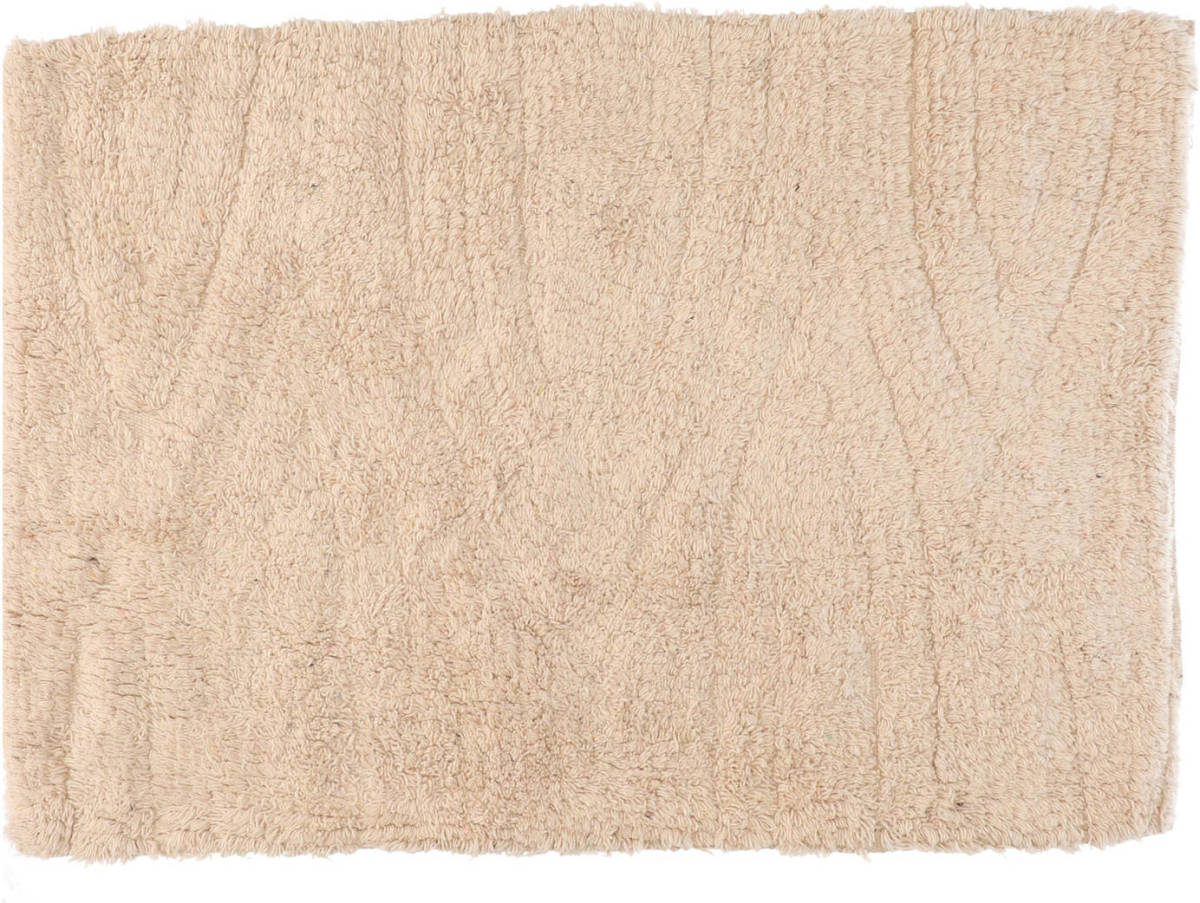 Items Badmat/badkamerkleed Creme Wit 80 X 50 Cm Rechthoekig - Badmatjes