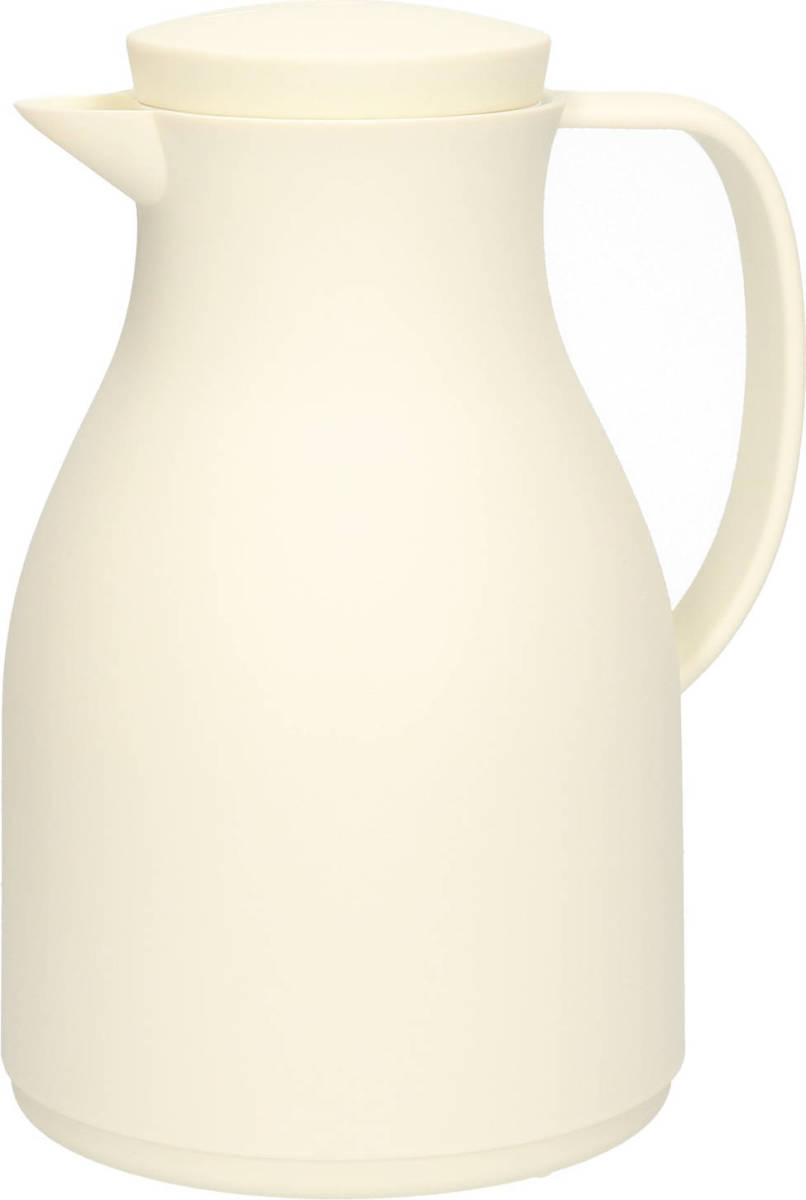 CHI Koffiekan/isoleerkan Wit Met Drukknop 1 Liter - Thermoskannen