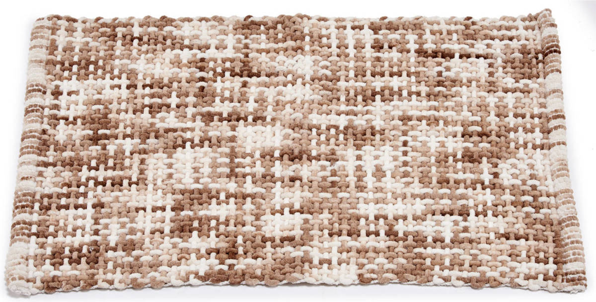 Arte r Badmat/badkamerkleed Bruin 52 X 73 Cm Rechthoekig - Badmatjes