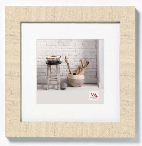 Walther Design Home Houten Fotolijst 20x20cm Crème Wit