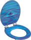 SCHÜTTE Toiletbril Met Soft-close Blue Drop