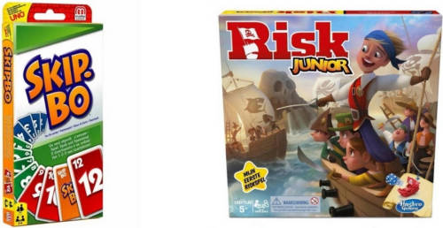 Hasbro Spellenbundel - 2 Stuks - Skip-bo & Risk Junior