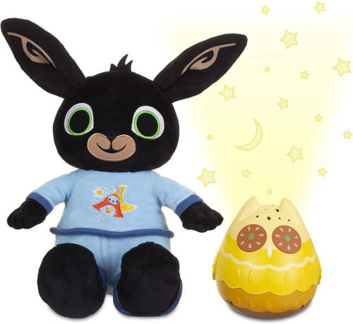 Bing Knuffelkonijn En Uil Nachtlamp Junior Blauw/geel