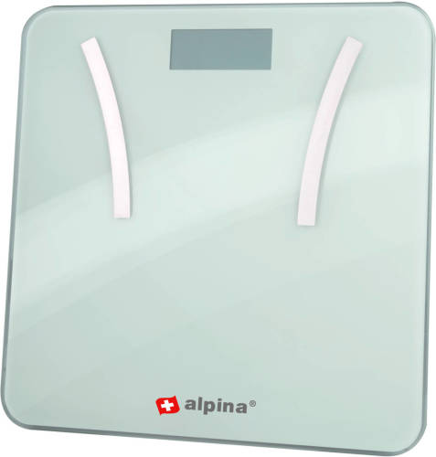 Alpina Smart Home - Slimme Personenweegschaal - Met Lichaamsanalyse En App - Tot 8 Gebruikers
