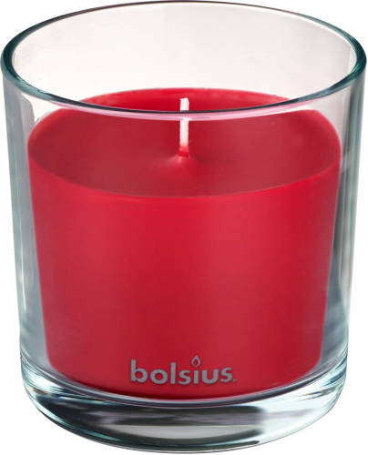 Bolsius Geurkaars True Scents Pomegranate 9,7 Cm Glas/wax Rood