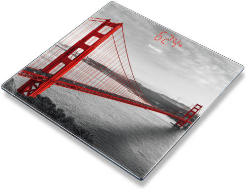 Beurer Gs215 Personenweegschaal 180kg Golden Gate Bridge