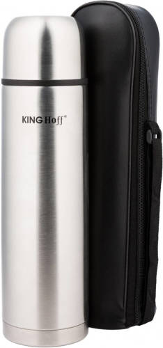 KINGHOFF 4051 - Thermosfles 0,33l - Rvs - Grijs