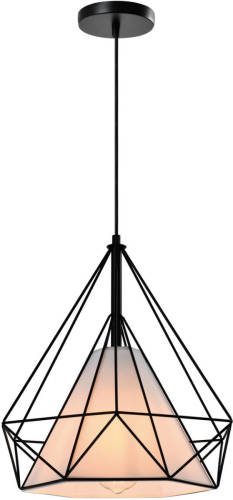 QUVIO Hanglamp Met Metalen Frame Zwart - Quv5152l-black