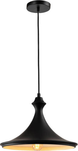 QUVIO Hanglamp Rond Zwart - Quv5105l-black